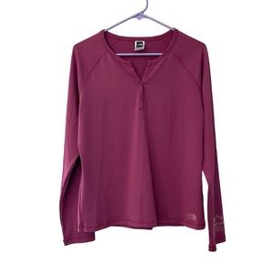 The North Face Women’s Blouse Long Sleeve Color Pink Size L